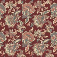 ethnic floral seamless pattern folkloric batik vector ornament N4