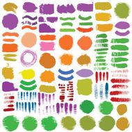 Hand drawn decorative vector brushes Dividers borders