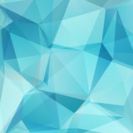 abstract background consisting of blue triangles vector illustration