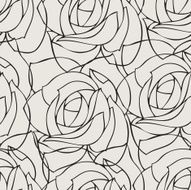 Seamless pattern with flowers rose N20