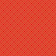 Golden seamless Chinese window tracery lattice cross round circle pattern