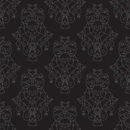 Halloween Seamless Pattern Illustration
