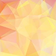 abstract background consisting of yellow orange triangles vector illustration