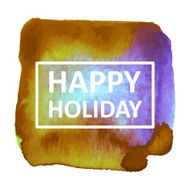 Vector watercolor N206