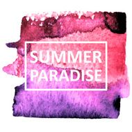 Vector watercolor N208