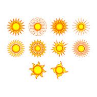 Sun Icon Set N2