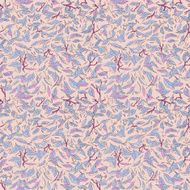 colorful fallen leaves and branches seamless pattern autumn background