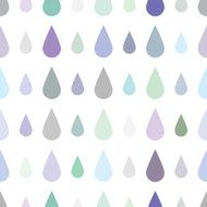 Cute background of the drops rain