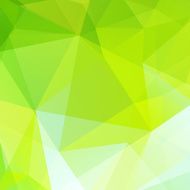 abstract background consisting of green triangles vector illustration