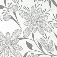 Floral abstract background N133