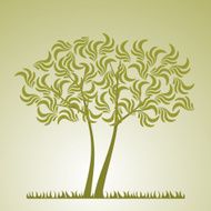 background with a tree N3