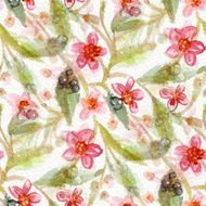 Watercolor Flowers N65