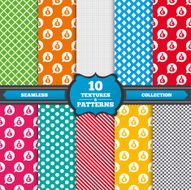 Money bag icons Dollar Euro Pound and Yen N4
