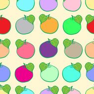 Seamless color fruit