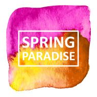 Vector watercolor N224