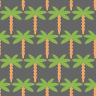 Palms seamless pattern Background of tropical trees