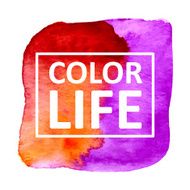 Vector watercolor N232