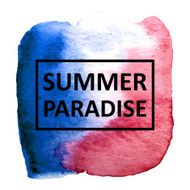 Vector watercolor N235