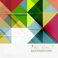 Abstract geometric background Modern overlapping triangles N35