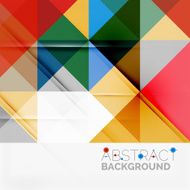 Abstract geometric background Modern overlapping triangles N40