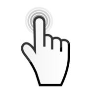Mouse hand cursor vector illustration N3