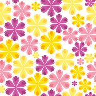 Floral Seamless Pattern Background for Wedding and Birthday Vec N2