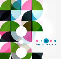 Semicircle triangle pattern N22