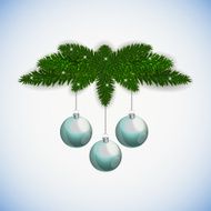 Abstract beauty Christmas and New Year background vector illust N46