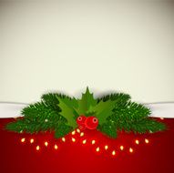 Abstract beauty Christmas and New Year background vector illust N51