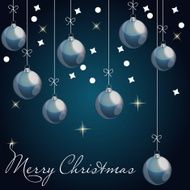 Abstract beauty Christmas and New Year background vector illust N68