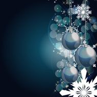 Abstract beauty Christmas and New Year background vector illust N70