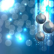 Abstract beauty Christmas and New Year background vector illust N71