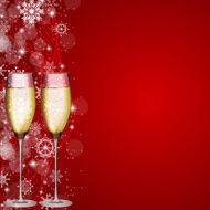 Abstract beauty Christmas and New Year background vector illust N85