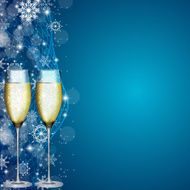 Abstract beauty Christmas and New Year background vector illust N86
