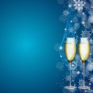 Abstract beauty Christmas and New Year background vector illust N88