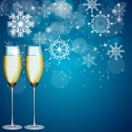 Abstract beauty Christmas and New Year background vector illust N99