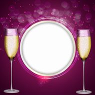 Abstract beauty Christmas and New Year background vector illust N121