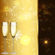 Abstract beauty Christmas and New Year background vector illust N131