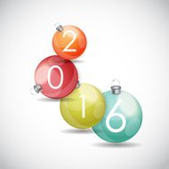 Abstract beauty Christmas and New Year background vector illust N137