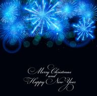 Abstract beauty Christmas and New Year background vector illust N144