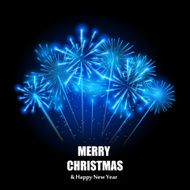 Abstract beauty Christmas and New Year background vector illust N146