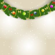 Abstract beauty Christmas and New Year background vector illust N161