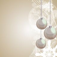 Abstract beauty Christmas and New Year background vector illust N166