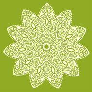 Ornament beautiful card N22