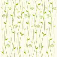 Green vine pattern N2