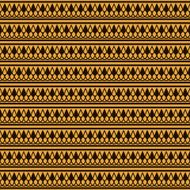 ethnic striped floral pattern