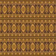 decorative ethnic floral pattern