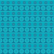 blue circles seamless pattern