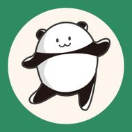 animal panda cartoon theme elements N6