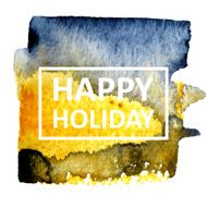 Vector watercolor N252